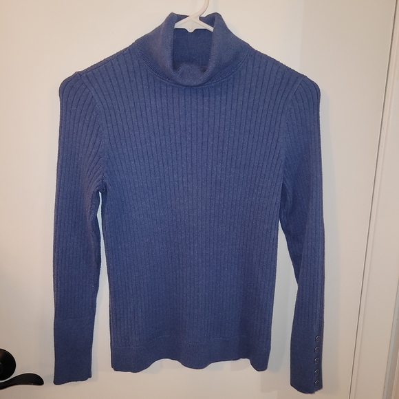 Talbots ribbed turtleneck sweater - Picture 1 of 3
